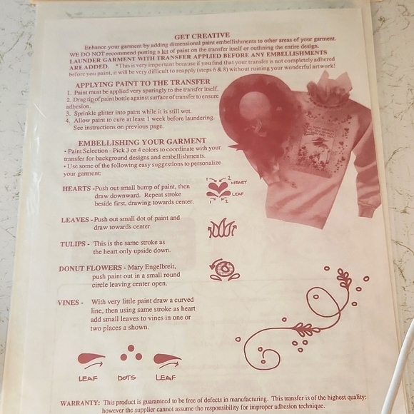 Vintage Mary Englebreit Iron on Transfer - Picture 5 of 5